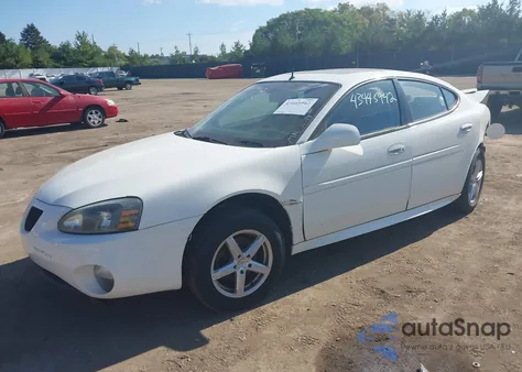 2005 Pontiac Grand Prix Gt z USA, uszkodzony, nr VIN 2G2WS522X51354513